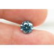 Round Shaped Diamond Loose Fancy Blue 1.21 Carat SI1