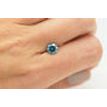 Round Shaped Diamond Loose Fancy Blue 1.21 Carat SI1