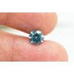 Round Shaped Diamond Loose Fancy Blue 1.21 Carat SI1