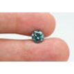 Fancy Blue Color Round Shape Real Diamond 1.61 Carat 