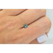 Round Diamond Blue Color Loose 0.45 Carat VS2