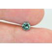 Round Diamond Blue Color Loose 0.45 Carat VS2