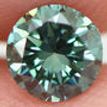 Round Diamond Blue Color Loose 0.45 Carat VS2