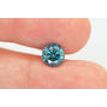 Loose Round Shape Fancy Blue Diamond 1.54 Carat SI2