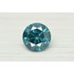 Loose Round Shape Fancy Blue Diamond 1.54 Carat SI2
