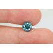 Loose Round Shape Fancy Blue Diamond 1.54 Carat SI2
