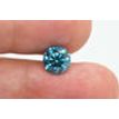 Round Cut Diamond Fancy Blue 1.75 Carat SI1