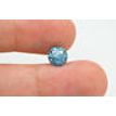 Loose Round Diamond Fancy Blue Color 1.76 Carat SI3 Natural Enhanced Polished