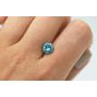 Blue Diamond Round Shaped Loose Fancy Color Real Natural Enhanced SI2 2.12 Cara