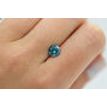 Loose Fancy Blue Round Cut Diamond I1 1.32 Carat Certified