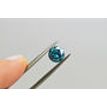 Loose Fancy Blue Round Cut Diamond I1 1.32 Carat Certified