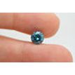 Loose Fancy Blue Round Cut Diamond I1 1.32 Carat Certified