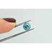 Loose Fancy Blue Diamond Round Shape 1.11 Carat SI2