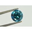 Loose Blue Round Diamond 1.72 Carat SI1