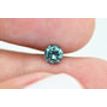 Fancy Blue Round Cut Diamond 0.47 Carat VS2