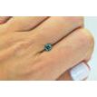 Fancy Blue Round Cut Diamond 0.47 Carat VS2