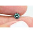 Fancy Blue Round Cut Diamond 0.47 Carat VS2