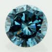 Blue Diamond Loose Round Shape 0.42 Carat VS2