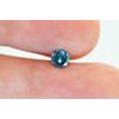 Blue Diamond Loose Round Shape 0.42 Carat VS2