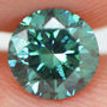 Loose Round Diamond Fancy Blue 0.61 Carat VS2