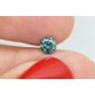 Loose Round Diamond Fancy Blue 0.61 Carat VS2