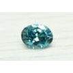 Oval Cut Diamond Blue Color Loose 0.50 Carat VS2