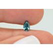 Pear Shape Diamond Fancy Blue 0.40 Carat VVS2