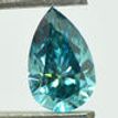 Pear Shape Diamond Fancy Blue 0.40 Carat VVS2