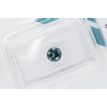 Round Cut Diamond Fancy Green Blue 0.44 Carat VS1 IGI Certificate