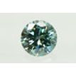 Fancy Blue Color Round Shape Diamond 1.14 Carat VS2