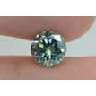 Fancy Blue Color Round Shape Diamond 1.14 Carat VS2