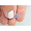 Loose Fancy Blue Real Diamond Round Shaped 1.13 Carat