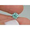 Round Shaped Diamond Loose Fancy Blue 1 Carat SI2