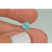 Round Shaped Diamond Loose Fancy Blue 1 Carat SI2