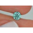 Round Shaped Diamond Loose Fancy Blue 1 Carat SI2