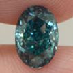 Oval Shape Diamond Fancy Blue VS2 Certified 1.04 Carat