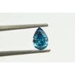 Pear Shape Diamond Blue Color 0.61 Carat SI2 IGI Certified