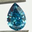 Pear Shape Diamond Blue Color 0.61 Carat SI2 IGI Certified