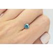 Fancy Blue Round Diamond Loose 1.07 Carat SI1