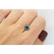 Round Diamond Fancy Blue Color VS2 Certified 1.72 Carat