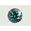 Round Cut Diamond Fancy Blue Color VS2 1.55 Carat