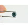 Round Cut Diamond Fancy Blue Color VS2 1.55 Carat