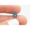 Loose Fancy Blue Princess Cut Diamond 1.63 Carat SI2