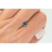 Cushion Diamond Fancy Blue VS2 1.06 Carat