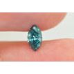 Fancy Blue Marquise Diamond 0.45 Carat VVS2