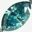 Fancy Blue Marquise Diamond 0.45 Carat VVS2
