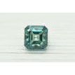 Asscher Cut Diamond Fancy Blue 1.08 Carat VVS2
