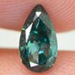 Pear Shape Diamond Fancy Blue 0.52 Carat VS2