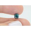 1.32 Carat Cushion Cut Diamond Fancy Blue Color VVS2