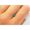 Loose Princess Shaped Blue Diamond 1/2 Carat VS1